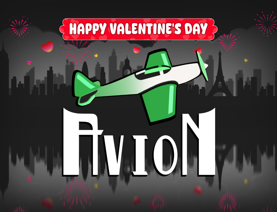 Avion Valentine`S Day